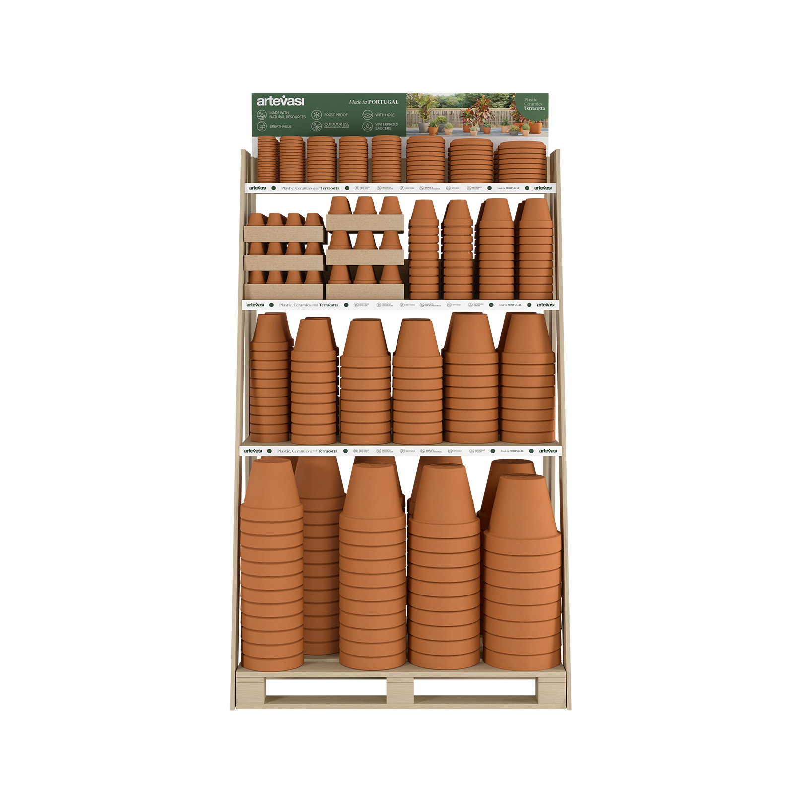 Amália Wooden Display